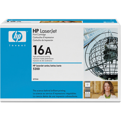 HP Q7516A LaserJet Black Print Cartridge