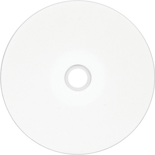 Verbatim CD-R 80 Minute, 700MB, 52xm Write-Once, White, Inkjet Printable, Hub Printable Recordable Compact Disc (Spindle Pack of