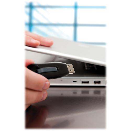 Verbatim 16GB Store 'n' Go V3 USB 3.0 Flash Drive (Gray/Black)