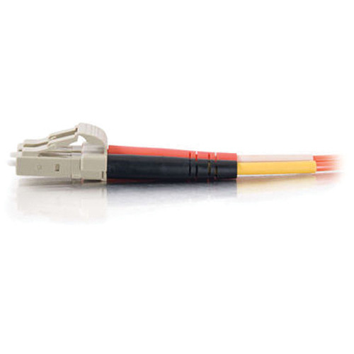 C2G 49.21' (15 m) LC/LC Duplex 50/125 Multimode Fiber Patch Cable (Orange)