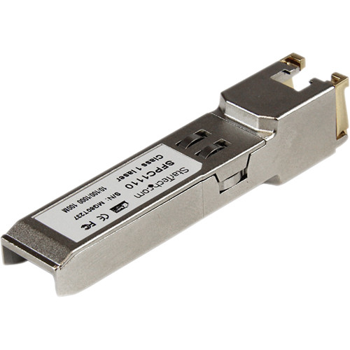 StarTech Cisco Compatible Gigabit RJ-45 Mini-GBIC Copper SFP Transceiver Module