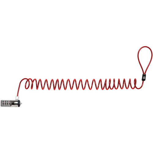 Kensington Portable Combination Laptop Lock (Red)