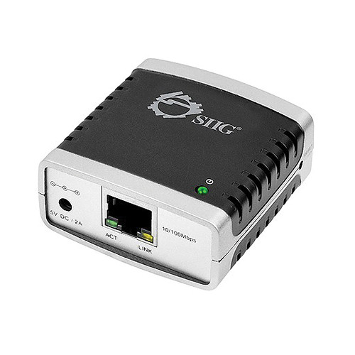 SIIG USB over IP 1-Port (Black & Silver)