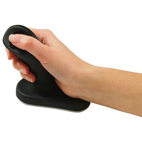 3M EM550GPS Wireless Ergonomic Mouse (Black, Small)