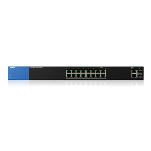Linksys LGS318P 18-Port Smart Gigabit PoE+ Switch