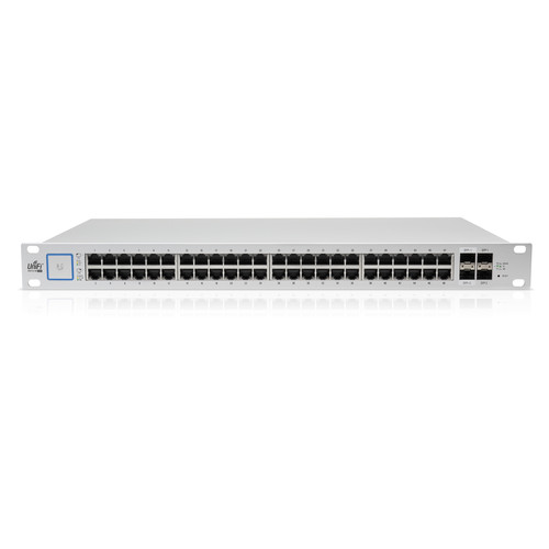Ubiquiti Networks UniFi Switch US-48-500W 48-Port Gigabit PoE+ Compliant Managed Switch with SFP+