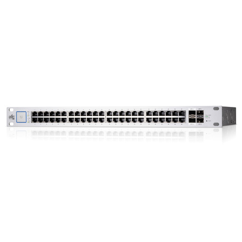 Ubiquiti Networks UniFi Switch US-48-500W 48-Port Gigabit PoE+ Compliant Managed Switch with SFP+