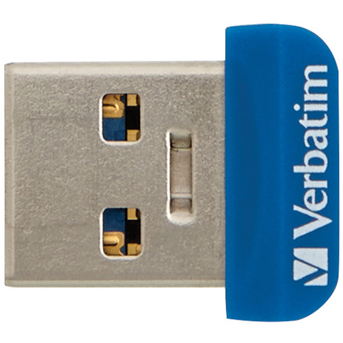 Verbatim 16GB Store 'n' Stay Nano USB 3.0 Flash Drive (Blue)
