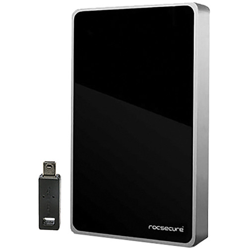 Rocstor 2TB Hawker HX USB 3.0, Encrypted Ruggedized Mobile Drive (Silver)