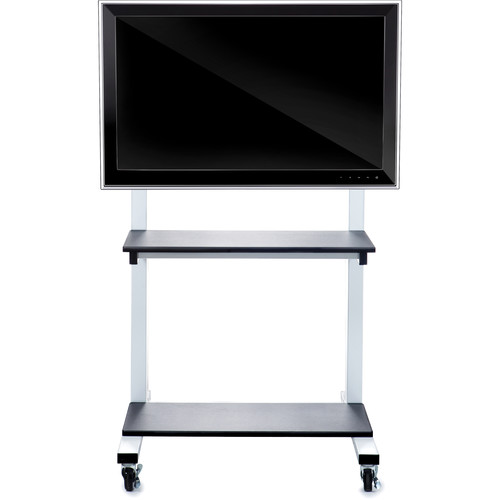 Luxor CLCD Crank-Adjustable Flat Panel TV Cart