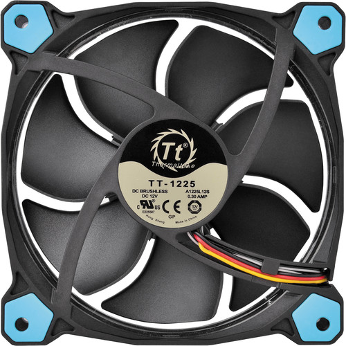 Thermaltake Riing 12 LED 120mm Radiator Fan (Green)