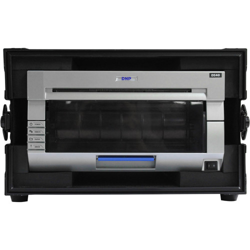 Odyssey Innovative Designs Black Label DNP DS40 / DS80 Photo Booth Printer Case (Black on Black)