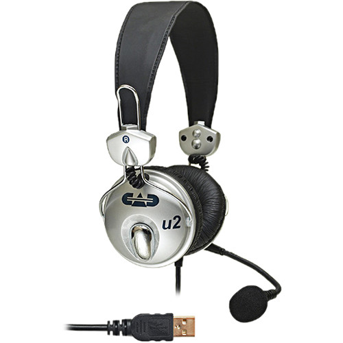 CAD U2 USB Stereo Headset with Condenser Microphone