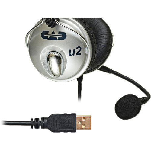 CAD U2 USB Stereo Headset with Condenser Microphone