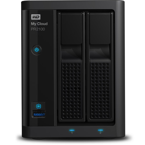 WD My Cloud PR2100 2-Bay NAS Enclosure