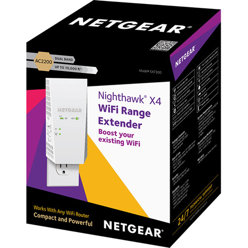 Netgear EX7300 AC2200 Nighthawk X4 Wi-Fi Range Extender