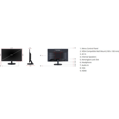 ViewSonic VA2459-SMH 24