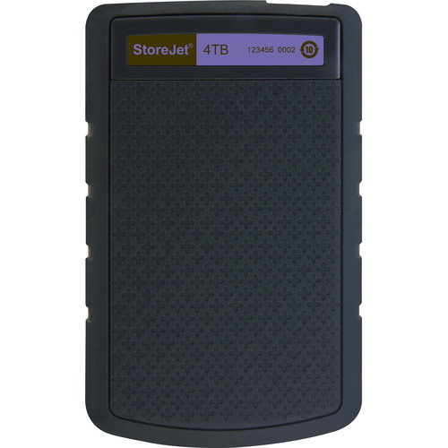 Transcend 4TB StoreJet 25H3 External Hard Drive (Purple)