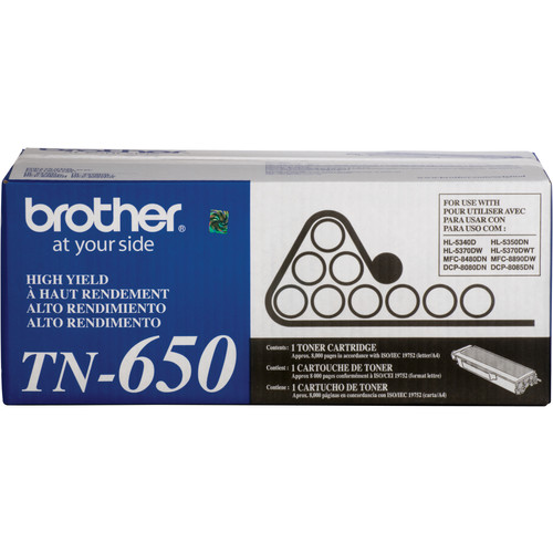Brother TN650 High Yield Toner (Black)