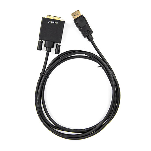Rocstor DisplayPort 1.2 Male to DVI-D Male Adapter Cable (6')