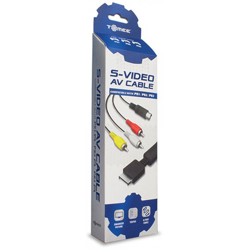 HYPERKIN Tomee S-Video AV Cable for Sony PS1/PS2/PS3