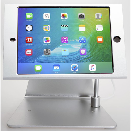 CTA Digital Desktop Anti-Theft Stand for iPad mini (Silver)