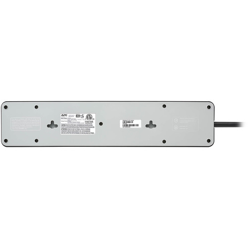 APC Home Office SurgeArrest 12-Outlet Surge Protector with USB Charging (6', 120V, Black)