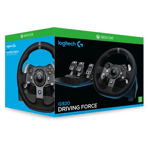 Logitech G G920 Driving Force Racing Wheel (Xbox One & PC)