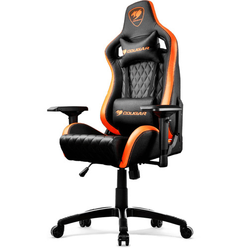 COUGAR Armor S Gaming Chair (Black/Orange)