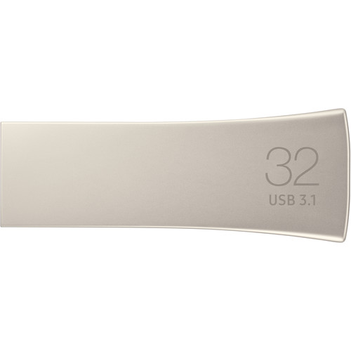 Samsung 32GB USB 3.1 Gen 1 BAR Plus Flash Drive (Silver)