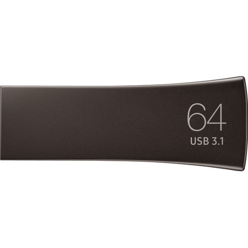 Samsung 64GB USB 3.1 Gen 1 BAR Plus Flash Drive (Titan Gray)