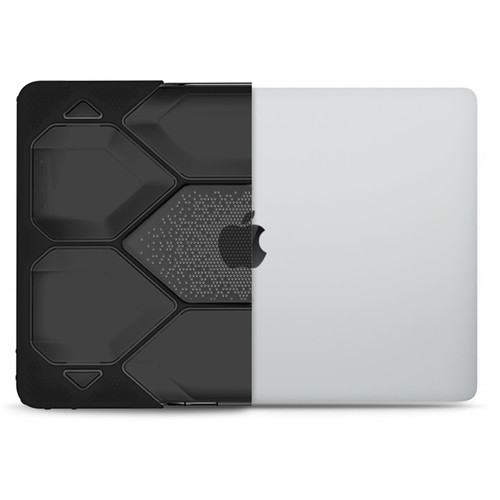 iBenzer Hexpact Case for MacBook Pro Retina 13 (Touch & Non-Touch Bar, Black)