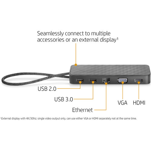 HP Spectre USB Type-C Travel Dock