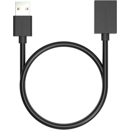 Sabrent USB 2.0 Type-A Male to Type-A Female Extension Cable (3', Black)
