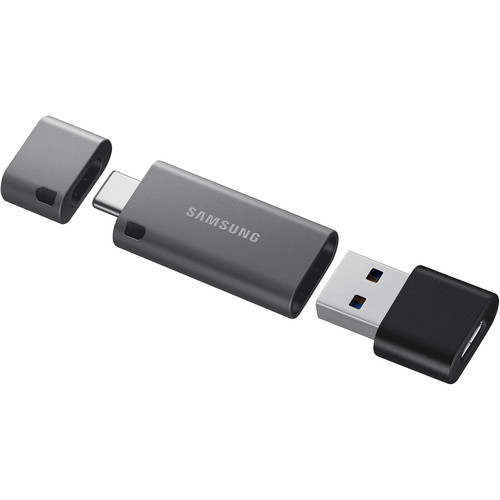Samsung 256GB DUO Plus USB Type-C Flash Drive with USB Type-A Adapter