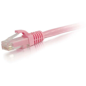 C2G RJ45 Male to RJ45 Male Cat 6 Snagless Patch Cable (3', Pink)