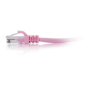 C2G RJ45 Male to RJ45 Male Cat 6 Snagless Patch Cable (3', Pink)