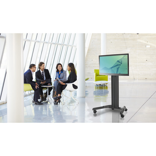 Chief Medium FUSION Manual Height Adjustable Mobile Video Cart for 37 to 55" Displays (Black)