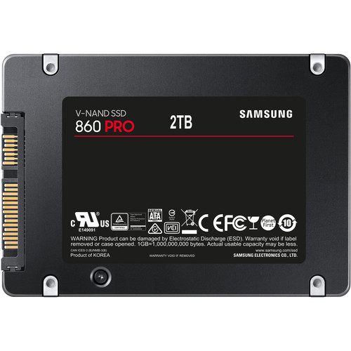 Samsung 2TB 860 PRO SATA III 2.5