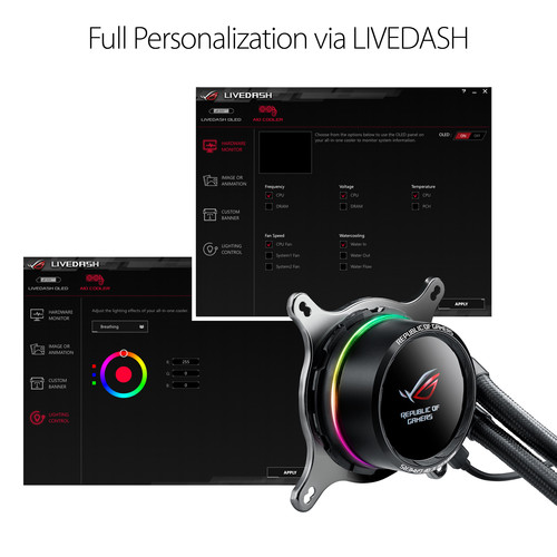 ASUS Republic of Gamers Ryuo 240 All-in-One Liquid CPU Cooler