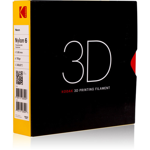 Kodak 2.85mm Nylon 6 Filament (750g, FLUO)