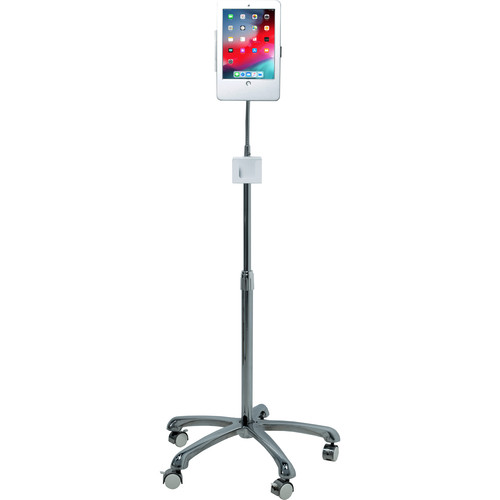 CTA Digital Heavy-Duty Security Floor Stand for Apple iPad (5th & 6th Gen), 9.7