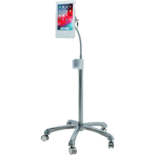CTA Digital Heavy-Duty Security Floor Stand for Apple iPad (5th & 6th Gen), 9.7