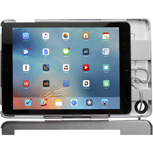 CTA Digital Heavy-Duty Security Floor Stand for Apple iPad (5th & 6th Gen), 9.7