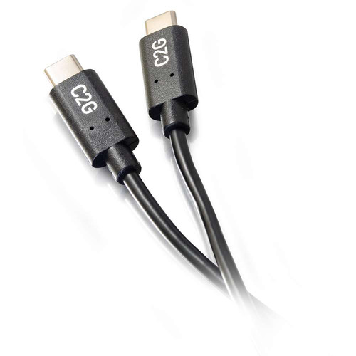 C2G USB 2.0 Type-C Male To Type-C Male Cable (6', 3A)