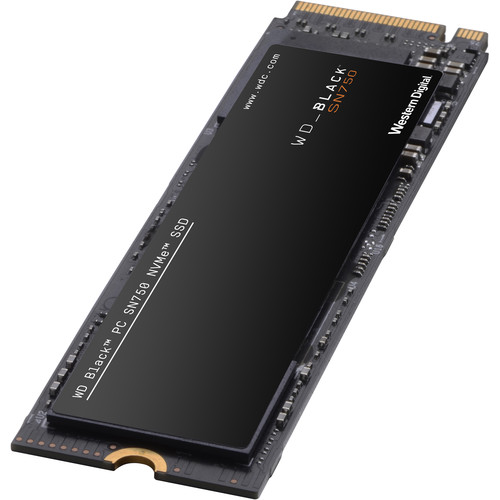 WD 500GB WD_BLACK SN750 NVMe M.2 Internal SSD
