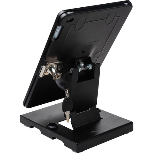 CTA Digital Flat-Folding Tabletop Security Stand for Apple iPad (5th- and 6th Gen), 9.7
