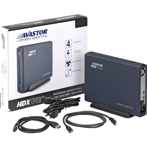 Avastor 2TB HDX Pro USB Type-C External Hard Drive