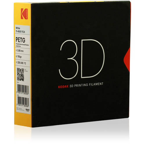 Kodak 2.85mm PETG Filament (750g, White)