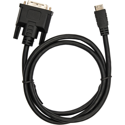 Rocstor Mini-HDMI Male to DVI-D Male Cable (3', Black)